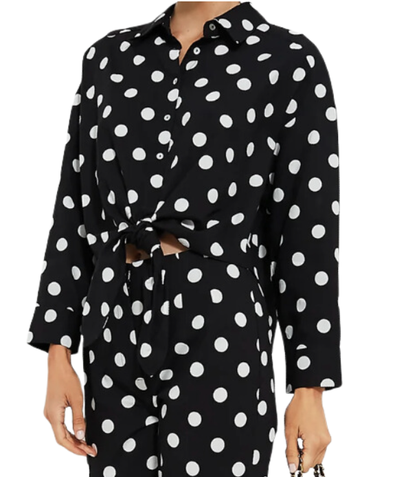 Tie Front Juliana Shirt